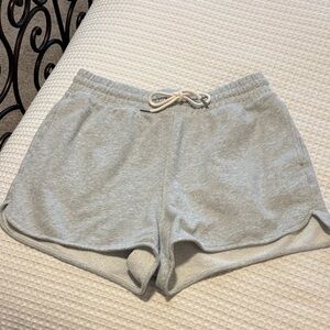 Aerie Light Gray Athletic Shorts
